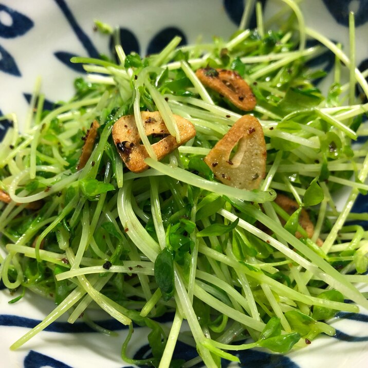 豆苗にんにく炒め レシピ 作り方 By イタマエレシピ 楽天レシピ 豆苗にんにく炒め レシピ 作り方 By イタマエレシピ 楽天レシピ